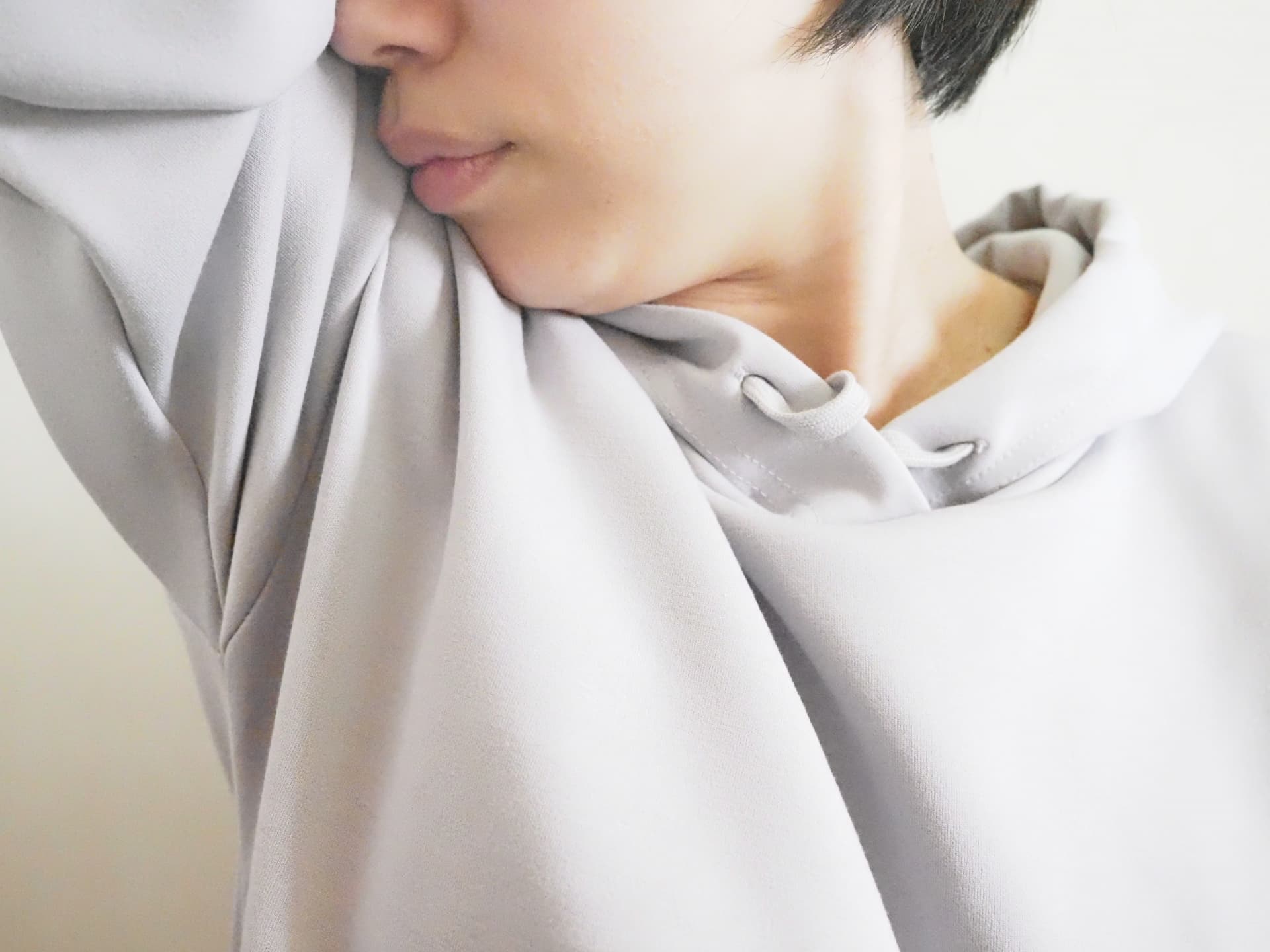 体臭を気にしている人